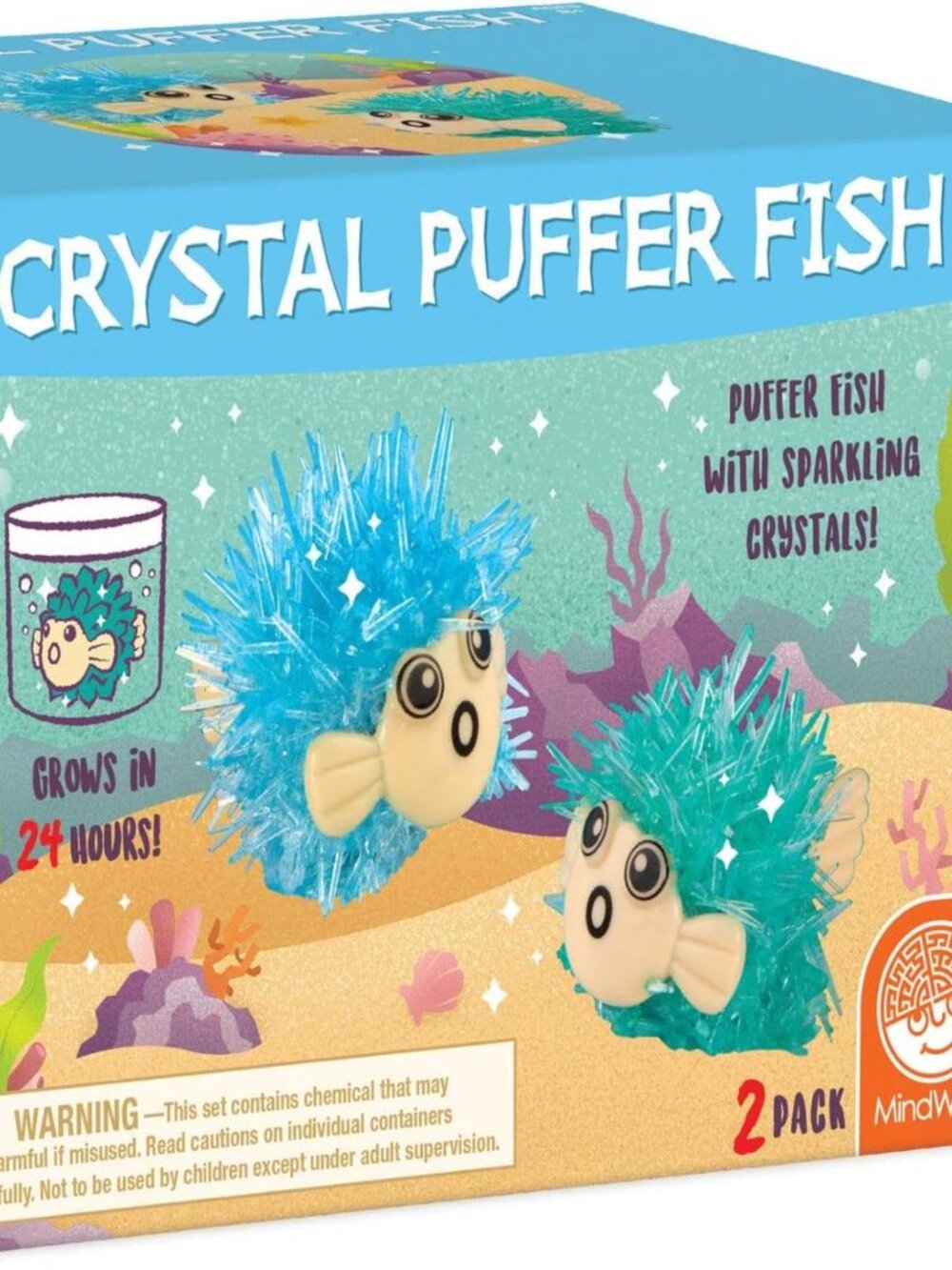 NWT Crystal Pufferfish